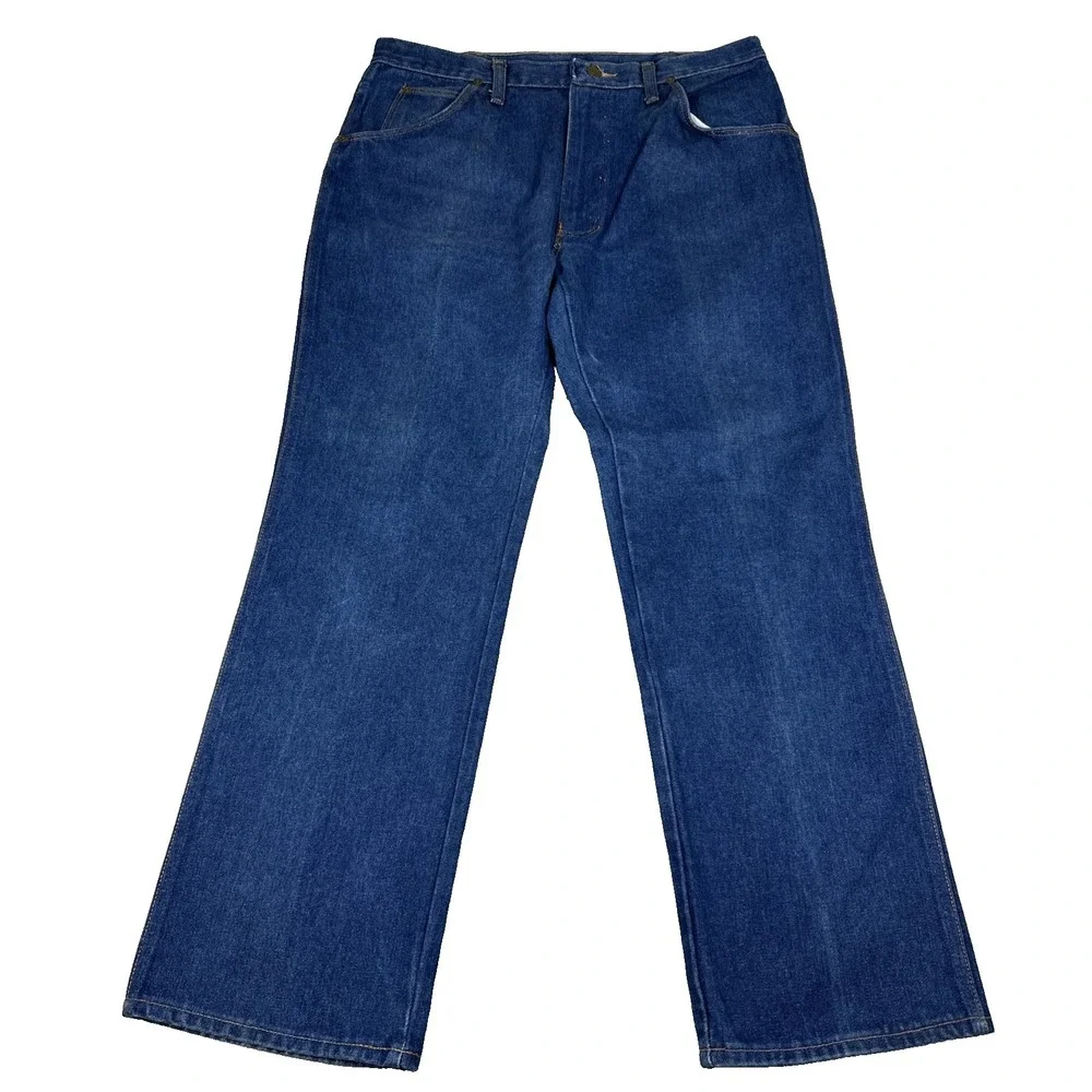 Vintage 80s Sedgefield Regular Fit Men's Jeans 36X30(35x30) MADE USA 100% Cotton